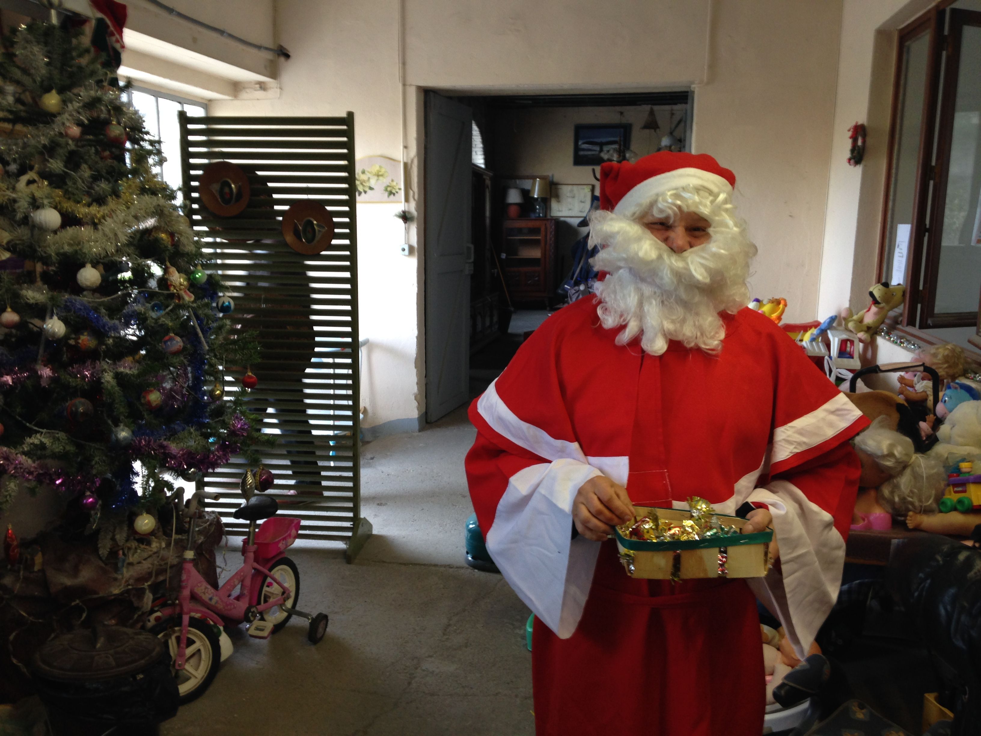 Le père Noël Vert était bien présent au Teil